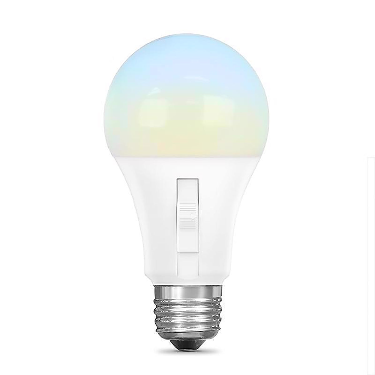 Feit Electric - OM1003CCTCADDLI - A19 E26 (Medium) LED Dusk to Dawn Bulb Tunable White/Color Changing 100 Watt Equivalen