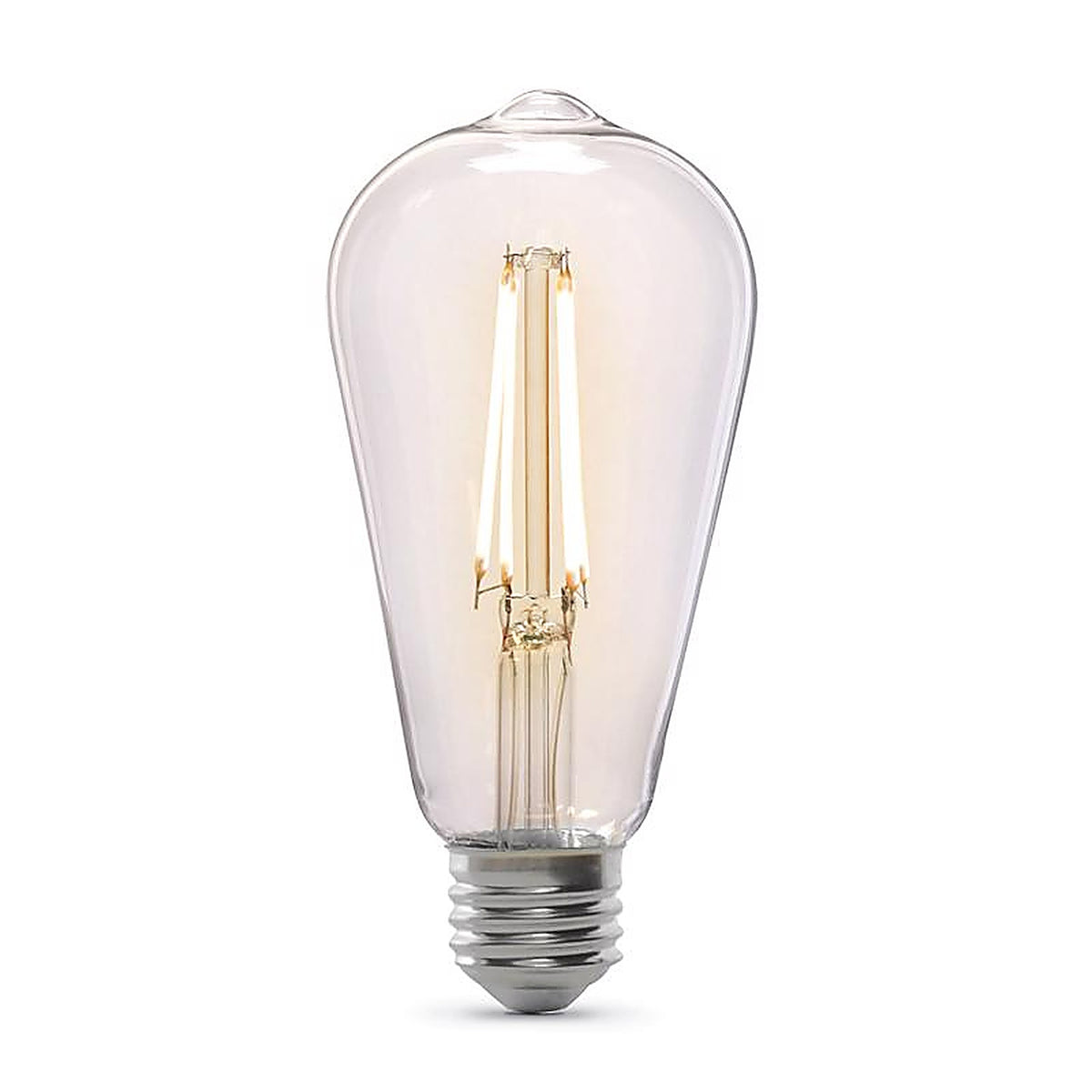 Feit Electric - ST19C950CADFILD - ST19 E26 (Medium) LED Dusk to Dawn Bulb Daylight 60 Watt Equivalence 1 pk