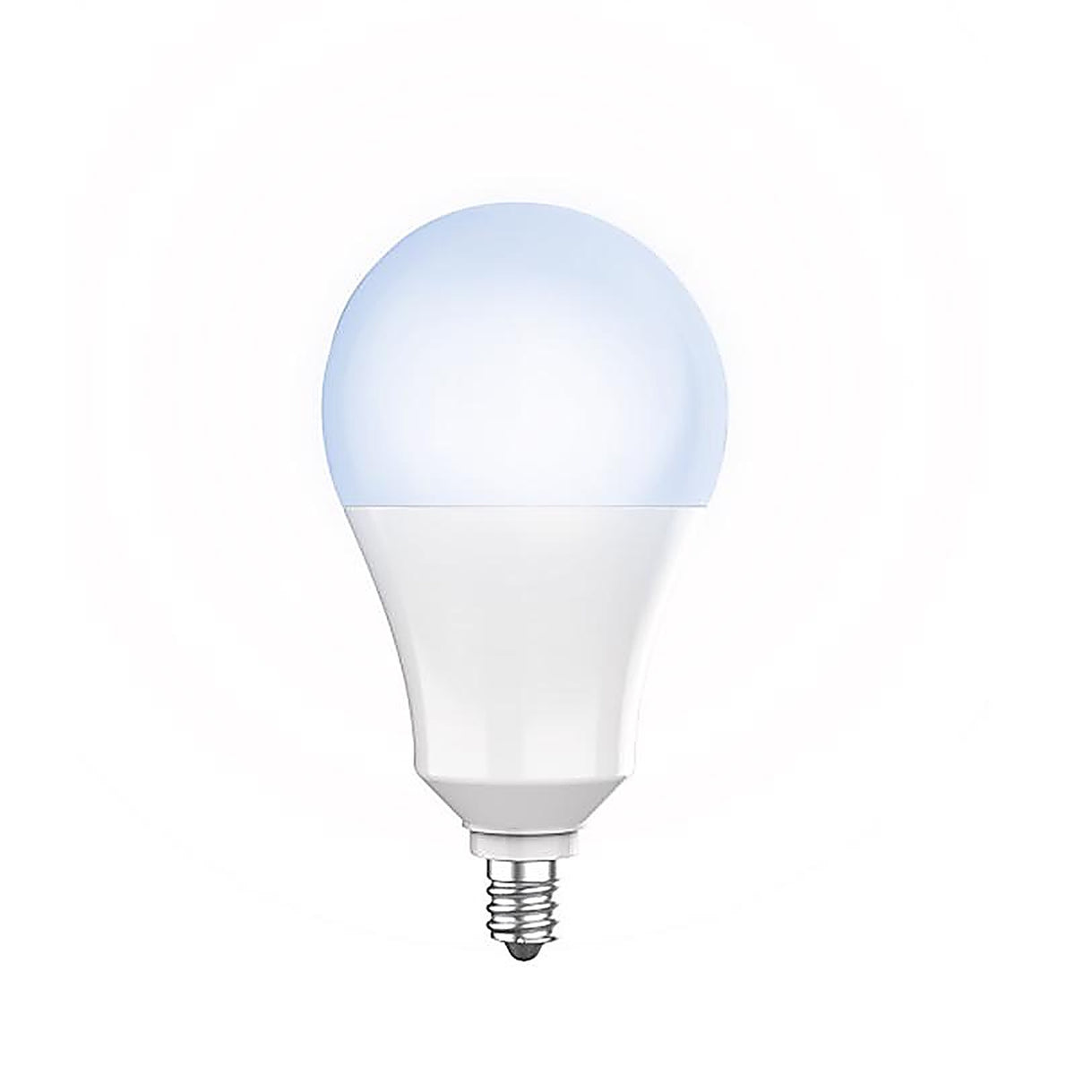 Feit Electric - A800C950CADDLED - E12 E12 (Candelabra) LED Dusk to Dawn Bulb Daylight 60 Watt Equivalence 1 pk