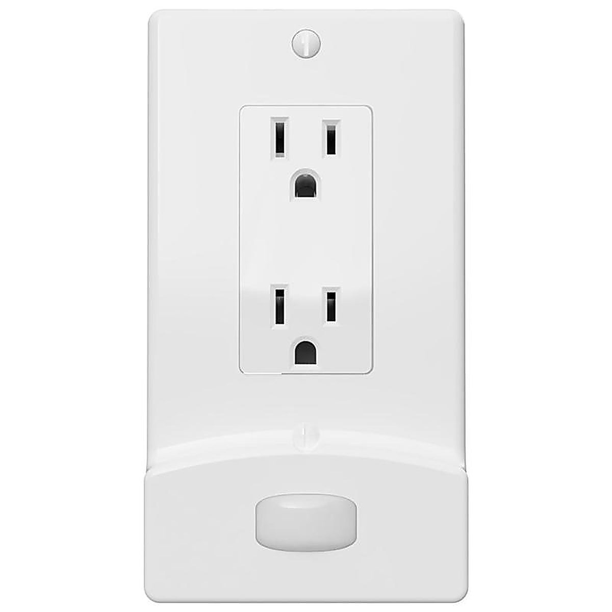Westek - LCR-MDDO-W - LumiCover Motion Activated White 1 gang Plastic Decorator Nightlight Wall Plate 1 pk