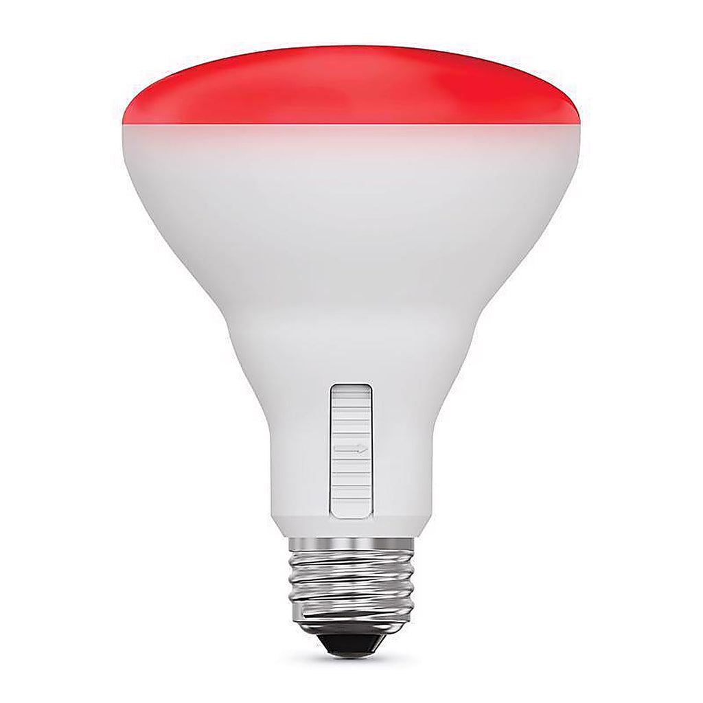 Feit - BR30/65W/RGB - LED Smart BR30 E26 (Medium) Smart-Enabled LED Floodlight Bulb Color Changing 65 Watt Equivalenc