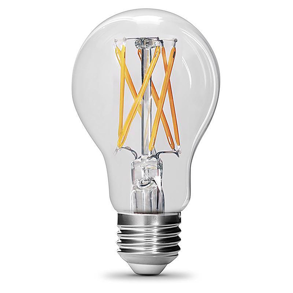 Feit - A100CL927CAFIL2 - Enhance A19 E26 (Medium) Filament LED Bulb Soft White 100 Watt Equivalence 2 pk