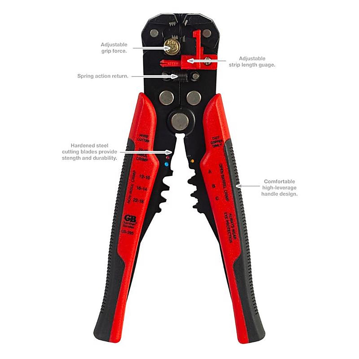 Gardner Bender - GS-395 - 4.75 in. L Crimper/Stripper