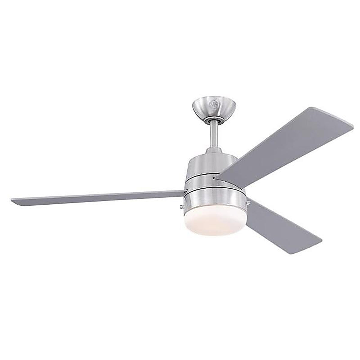 Westinghouse - 73049 - Brinley 52 in. Brushed Nickel Silver LED Indoor Ceiling Fan