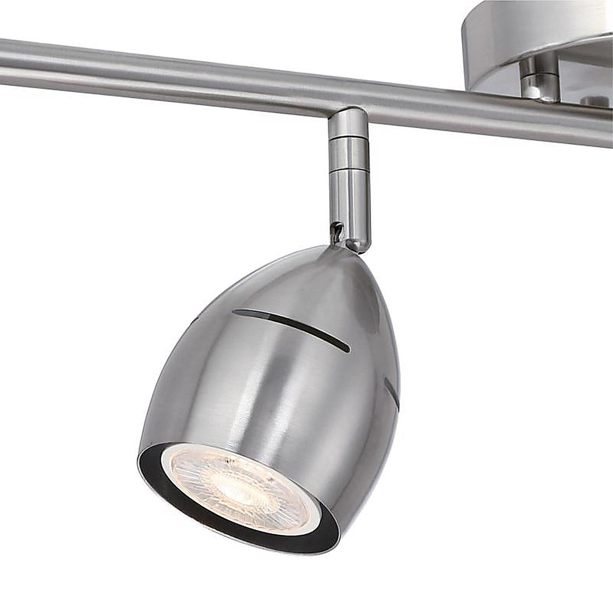 Westinghouse - 6129500 - Borgata Brushed Nickel Silver 4 lights Pendant Light
