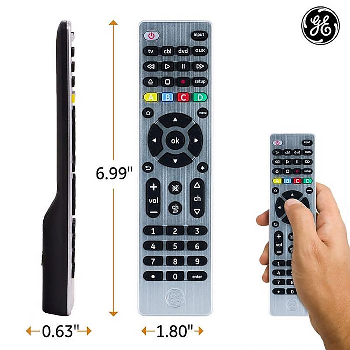 GE - 33709 - Universal Remote Control