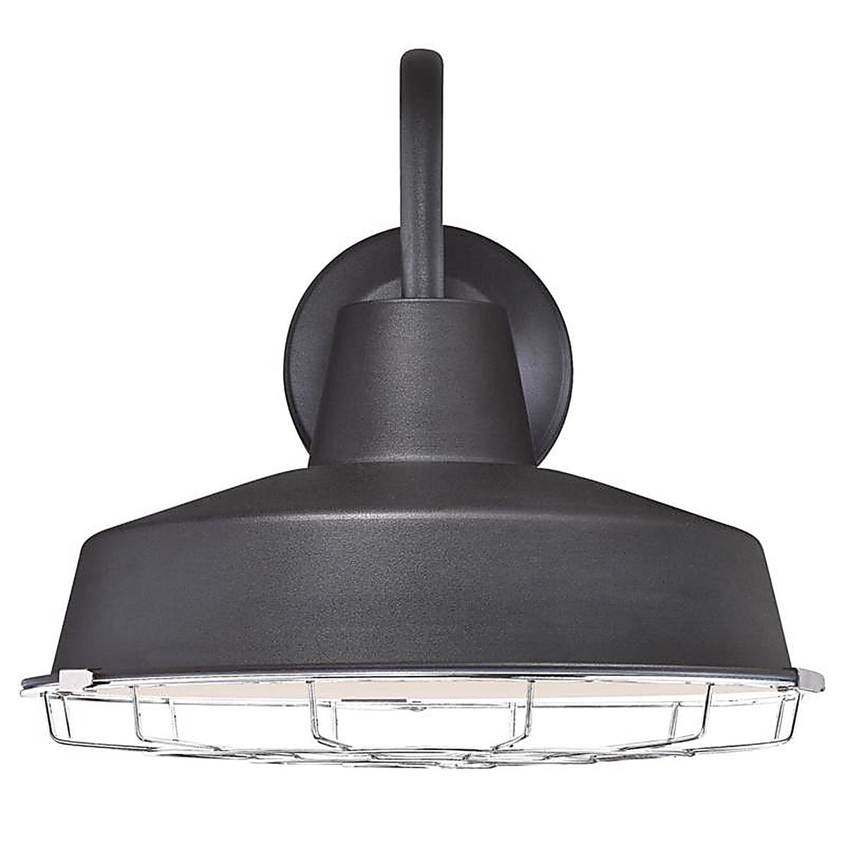 Westinghouse - 6131300 - Academy 1-Light Textured Black Wall Sconce