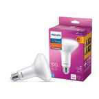 Philips - 571471 - BR30 E26 (Medium) LED Floodlight Bulb Soft White 100 Watt Equivalence 1 pk