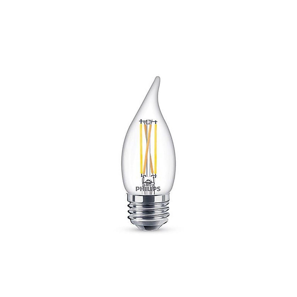 Philips - 566695 - BA11 E26 (Medium) LED Bulb Soft White 60 Watt Equivalence 3 pk