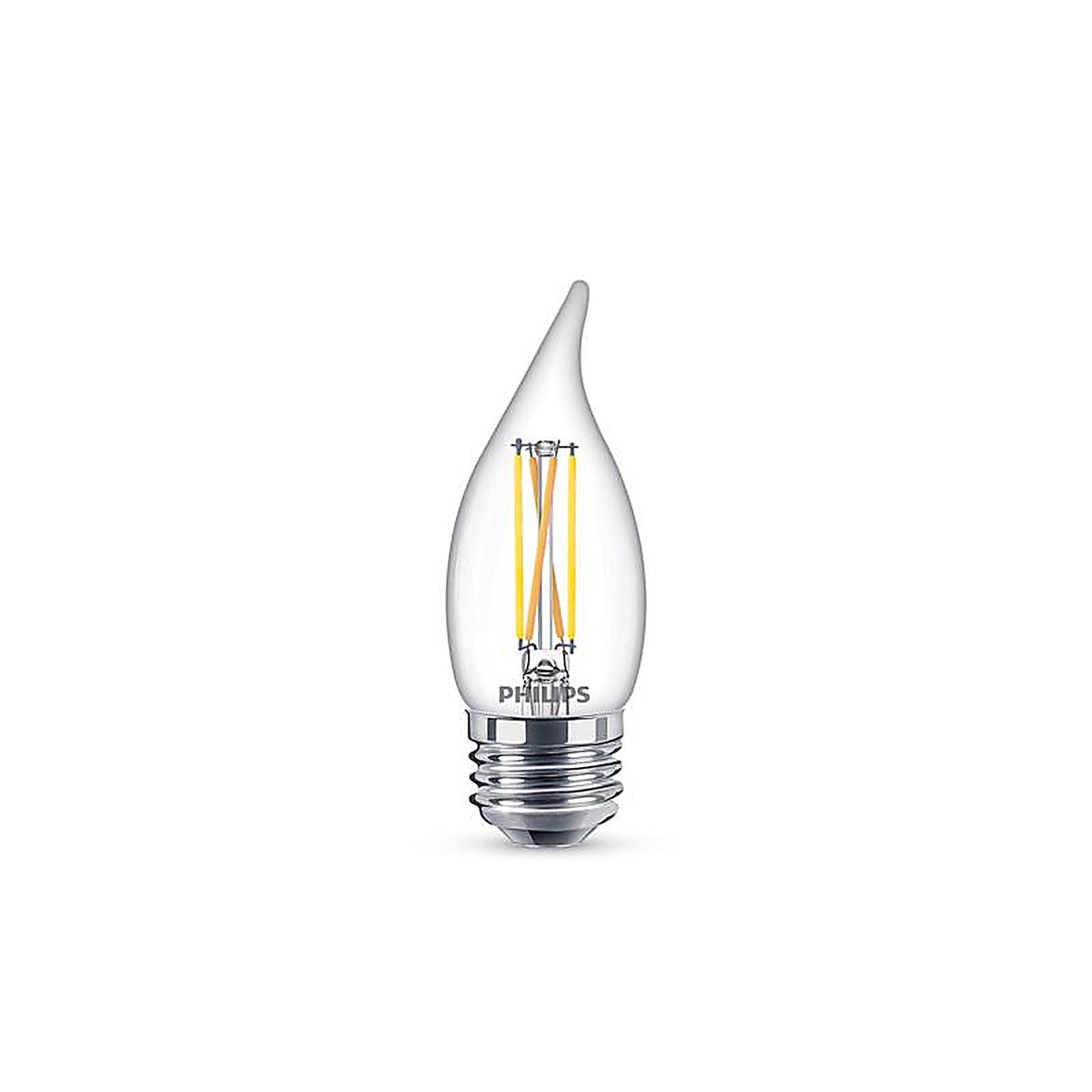 Philips - 566695 - BA11 E26 (Medium) LED Bulb Soft White 60 Watt Equivalence 3 pk