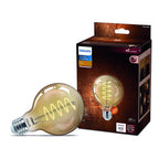 Philips - 565887 - G25 E26 (Medium) LED Bulb Amber 60 Watt Equivalence 1 pk