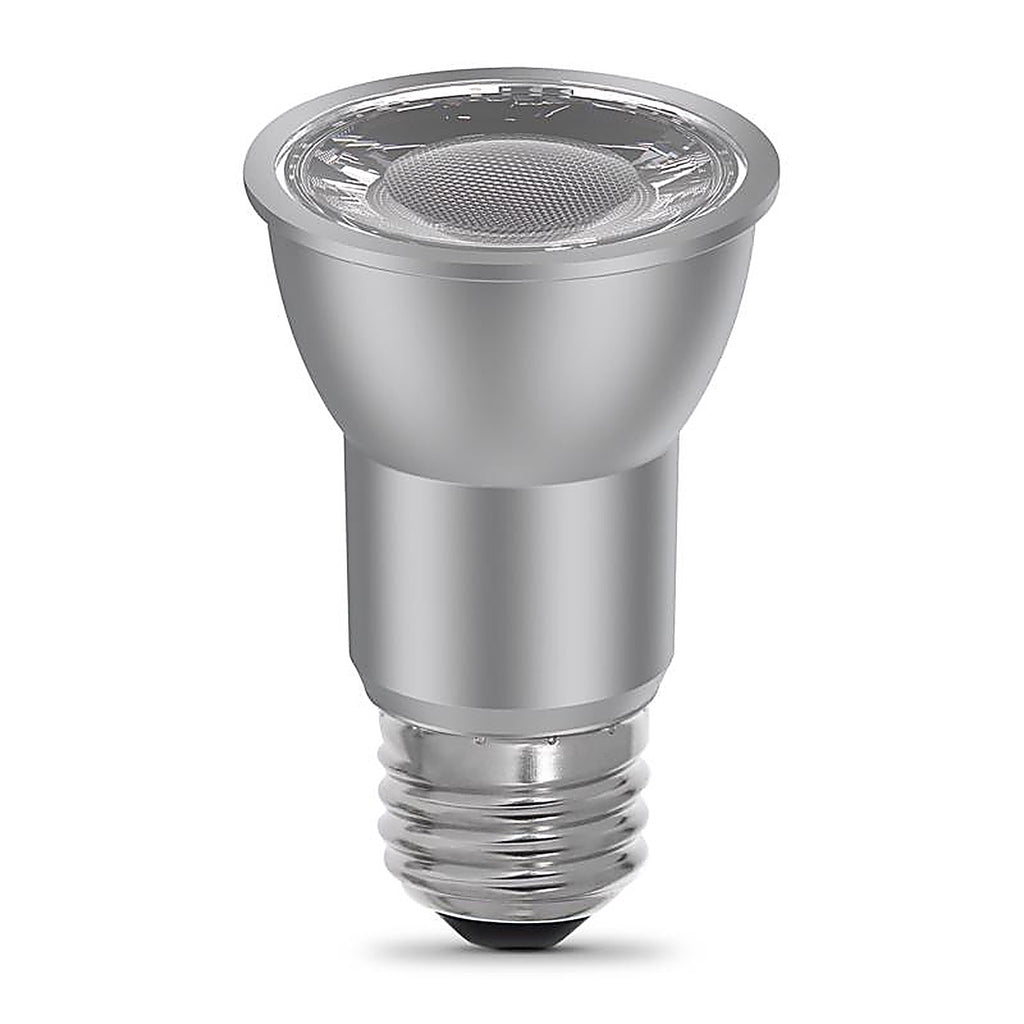 Feit - PAR16DM60930CA2 - PAR16 E26 (Medium) LED Floodlight Bulb Bright White 60 Watt Equivalence 2 pk