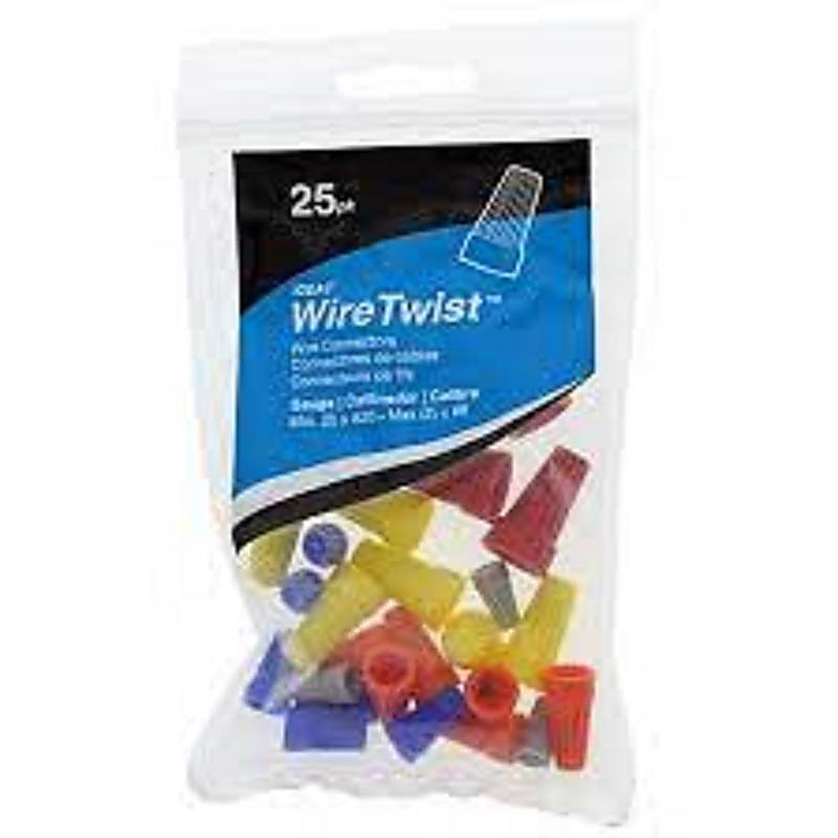 Ideal - 773305 - Copper Wire Connectors Assorted 25 pk