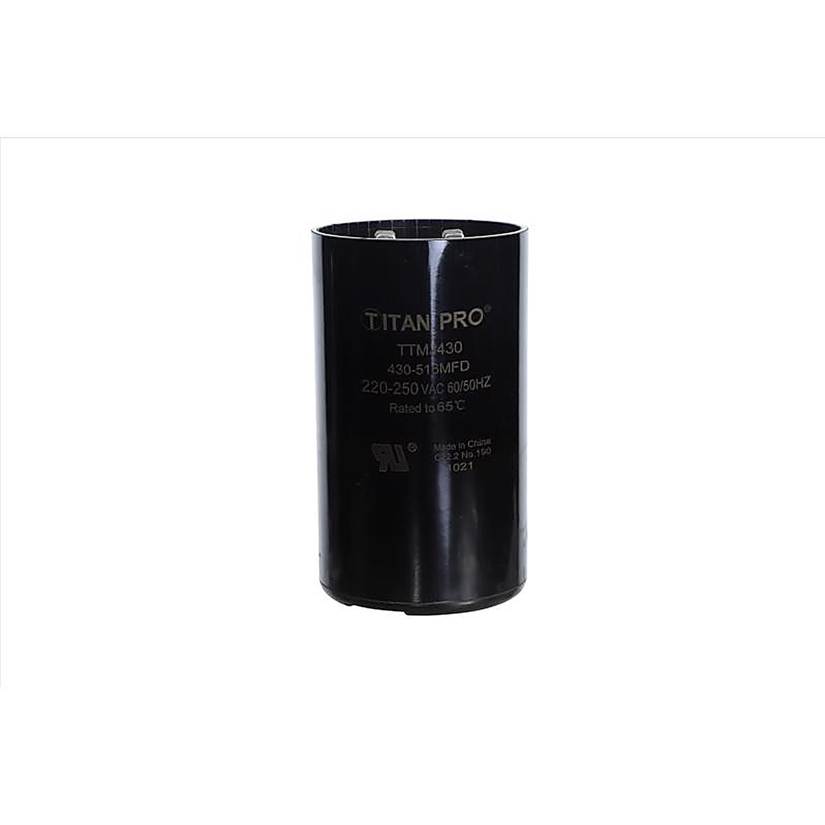 Titan Pro - TTMJ430 - 430-516 MFD 250 V Round Start Capacitor