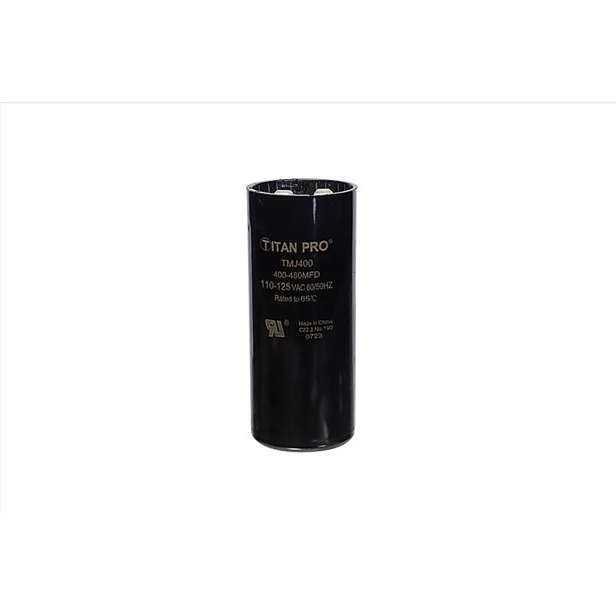 Titan Pro - TMJ400 - 400-480 MFD 125 V Round Start Capacitor