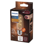 Philips - 565671 - T10 E26 (Medium) LED Bulb Amber 25 Watt Equivalence 1 pk