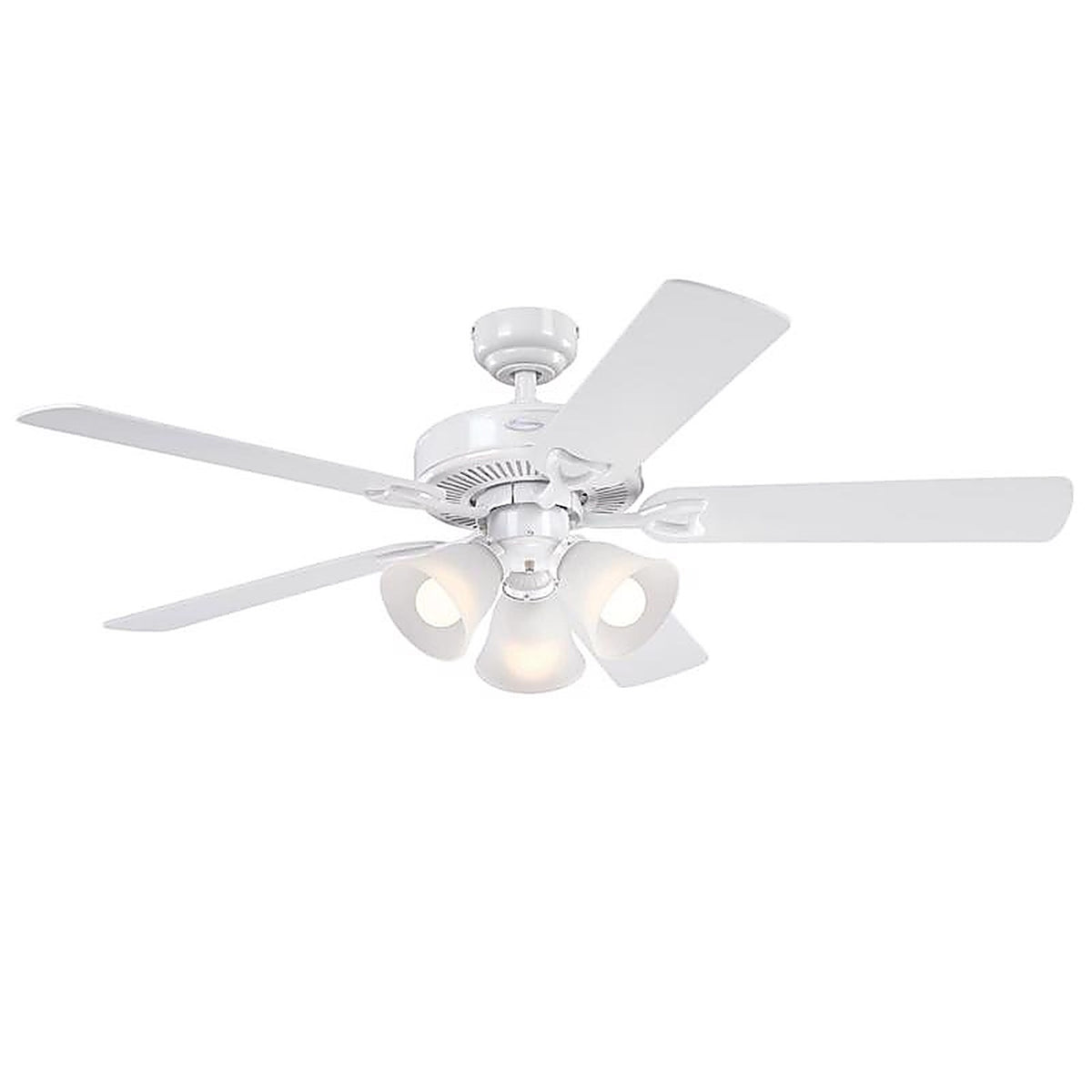 Westinghouse - 7312048 - Vintage 52 in. White LED Indoor Ceiling Fan