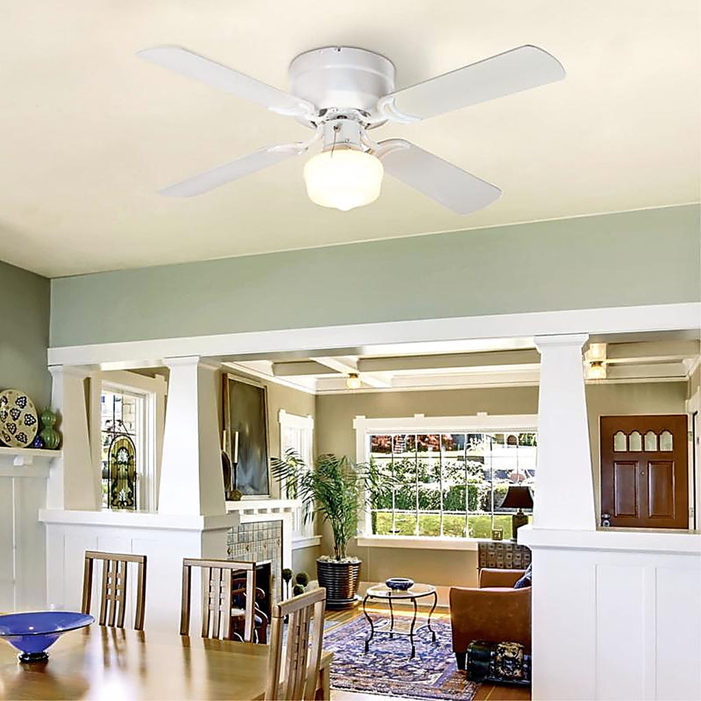 Westinghouse - 7312448 - 42 in. White LED Indoor Ceiling Fan
