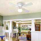 Westinghouse - 7312448 - 42 in. White LED Indoor Ceiling Fan