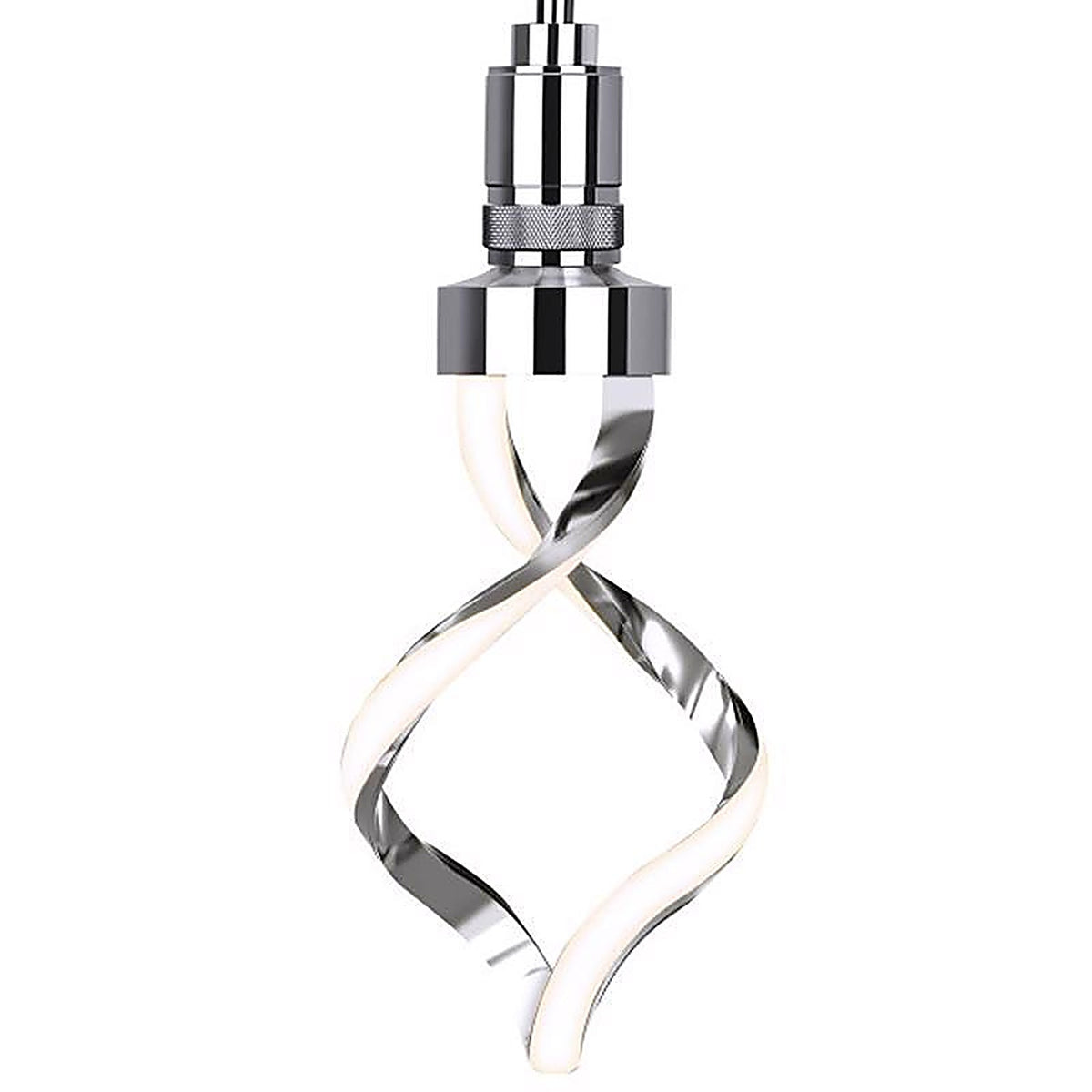 Feit - SPIRAL930CACHRM - Spiral E26 (Medium) LED Bulb Bright White 60 Watt Equivalence 1 pk