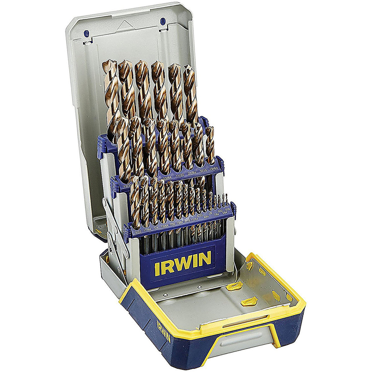 IRWIN - 3018006B - 29 Pc. Turbomax Metal Index Drill Bit Set