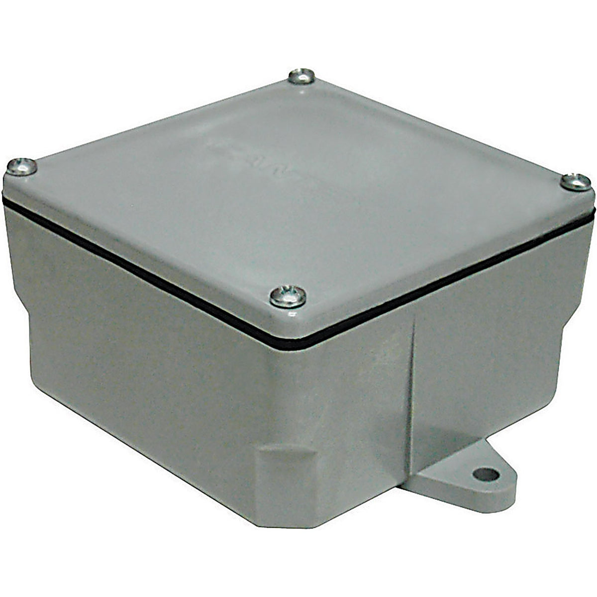 Cantex - 5133710U - 6 in. Square PVC 1 gang Junction Box Gray