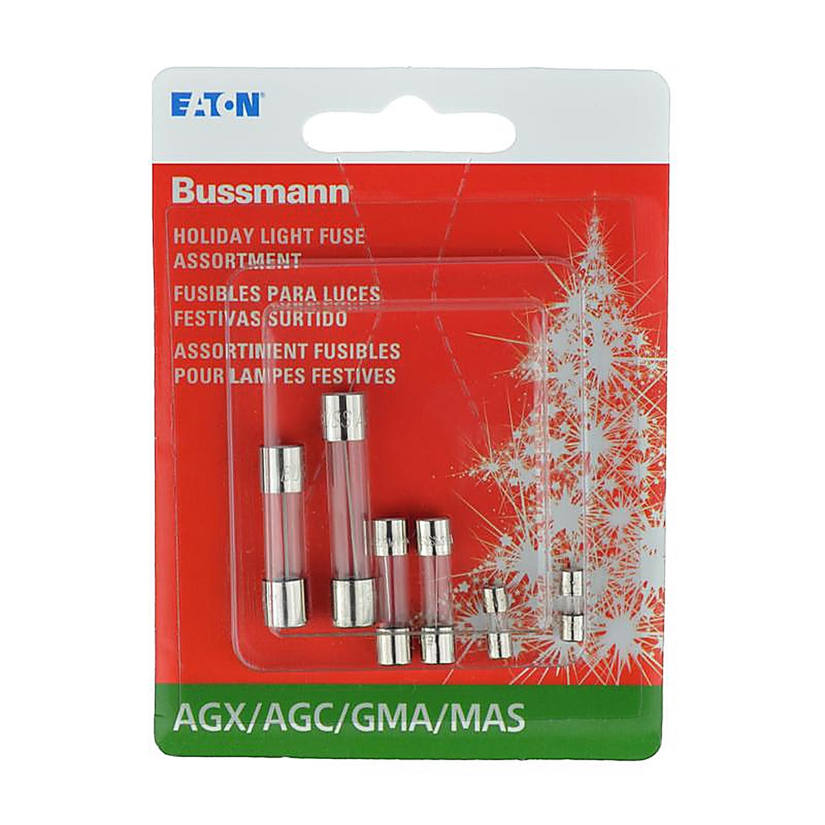 Bussmann - BP/XMAS-6F - 3 & 7 amps Christmas Fuse - 6/Pack
