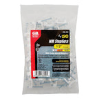 Gardner Bender - PS-50 - 1/2 in. W Plastic Insulated Cable Staple - 50/Pack