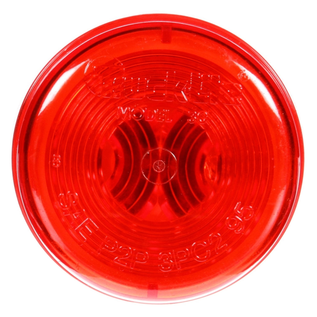 Trucklite - 30503R - 30 Series Incandescent Red Round
