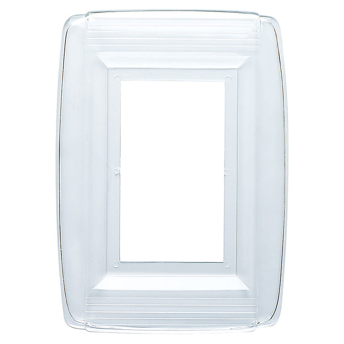 Westinghouse - 74998 - Clear 1 gang Plastic Wall Plate 1 pk