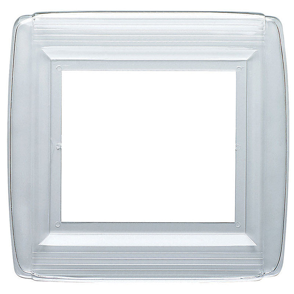 Westinghouse - 74999 - Clear 2 gang Plastic Wall Plate Shield 1 pk