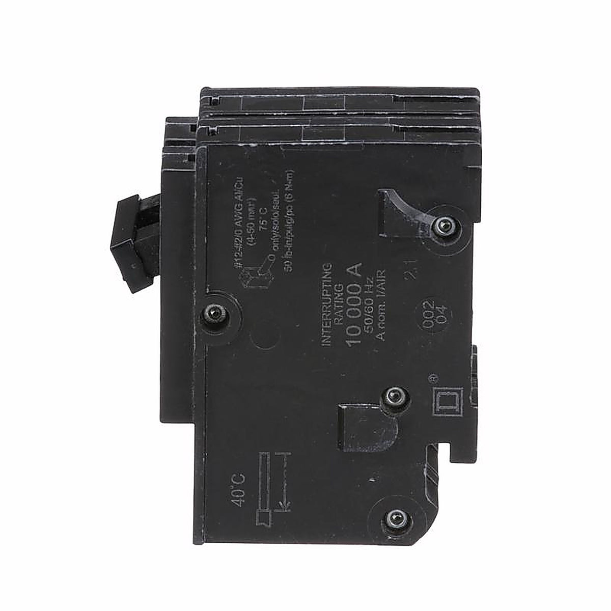 Square D - HOM290CP - HomeLine 90 amps Plug In 2-Pole Circuit Breaker