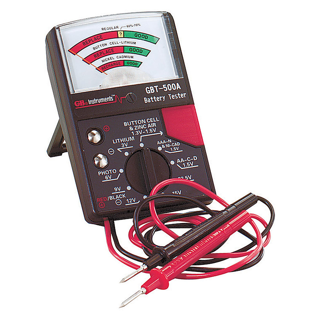 Gardner Bender - GBT-500A - 1.5V to 22.5V Analog Battery Tester