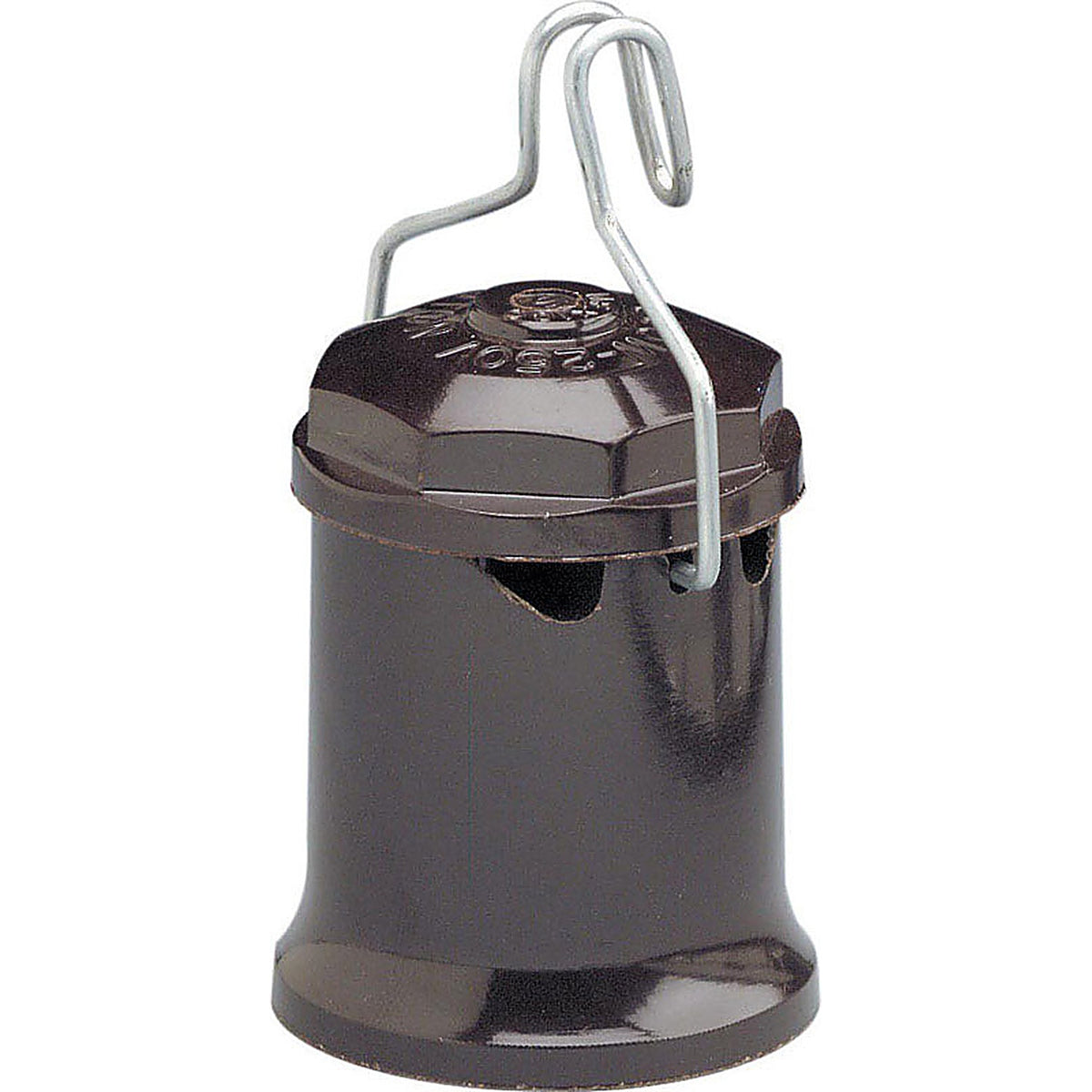 Leviton - 00167-000 - Plastic Medium Base Keyless Outdoor Socket - 1/Pack