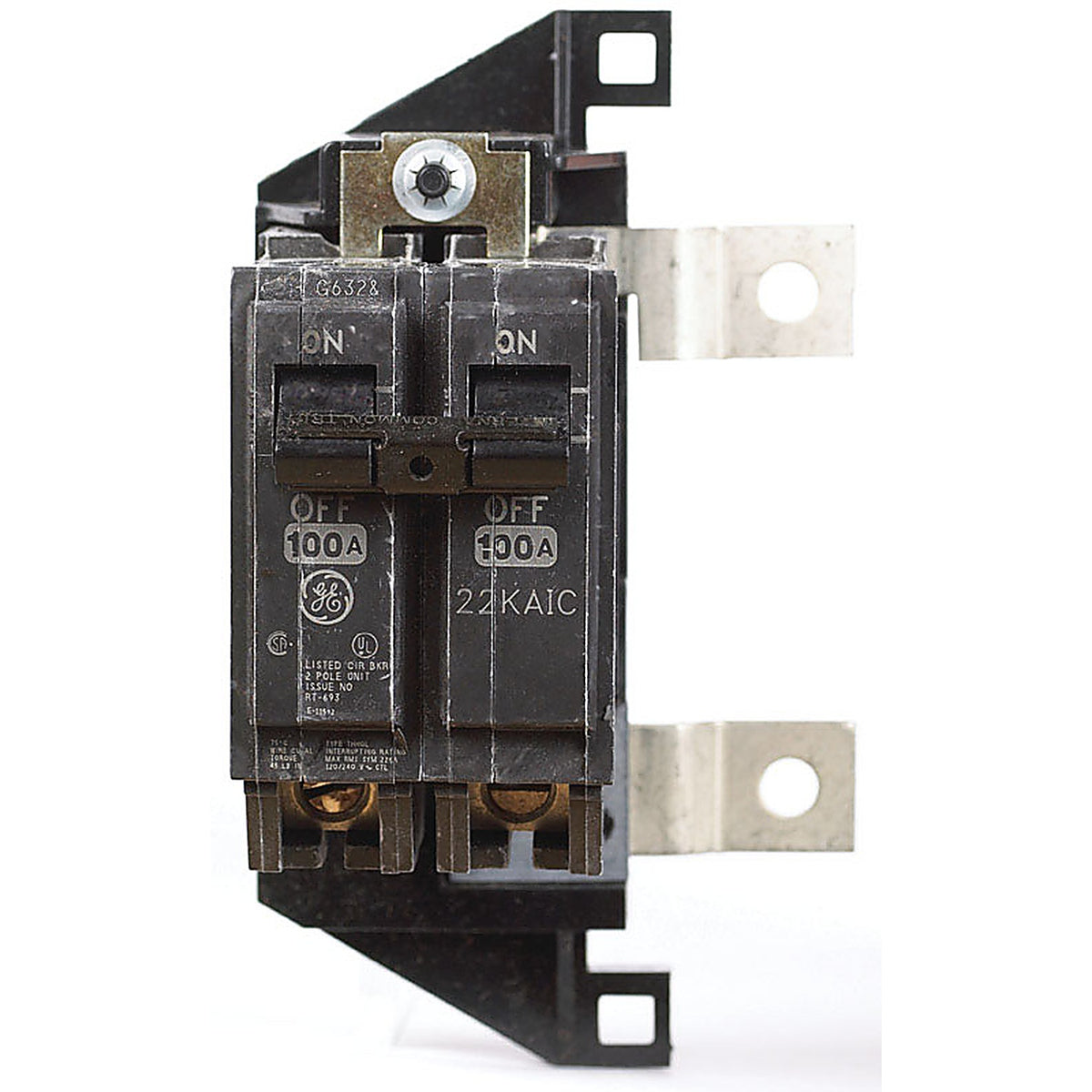 GE - THQMH100CP - PowerMark Gold 100 amps Standard 2-Pole Circuit Breaker