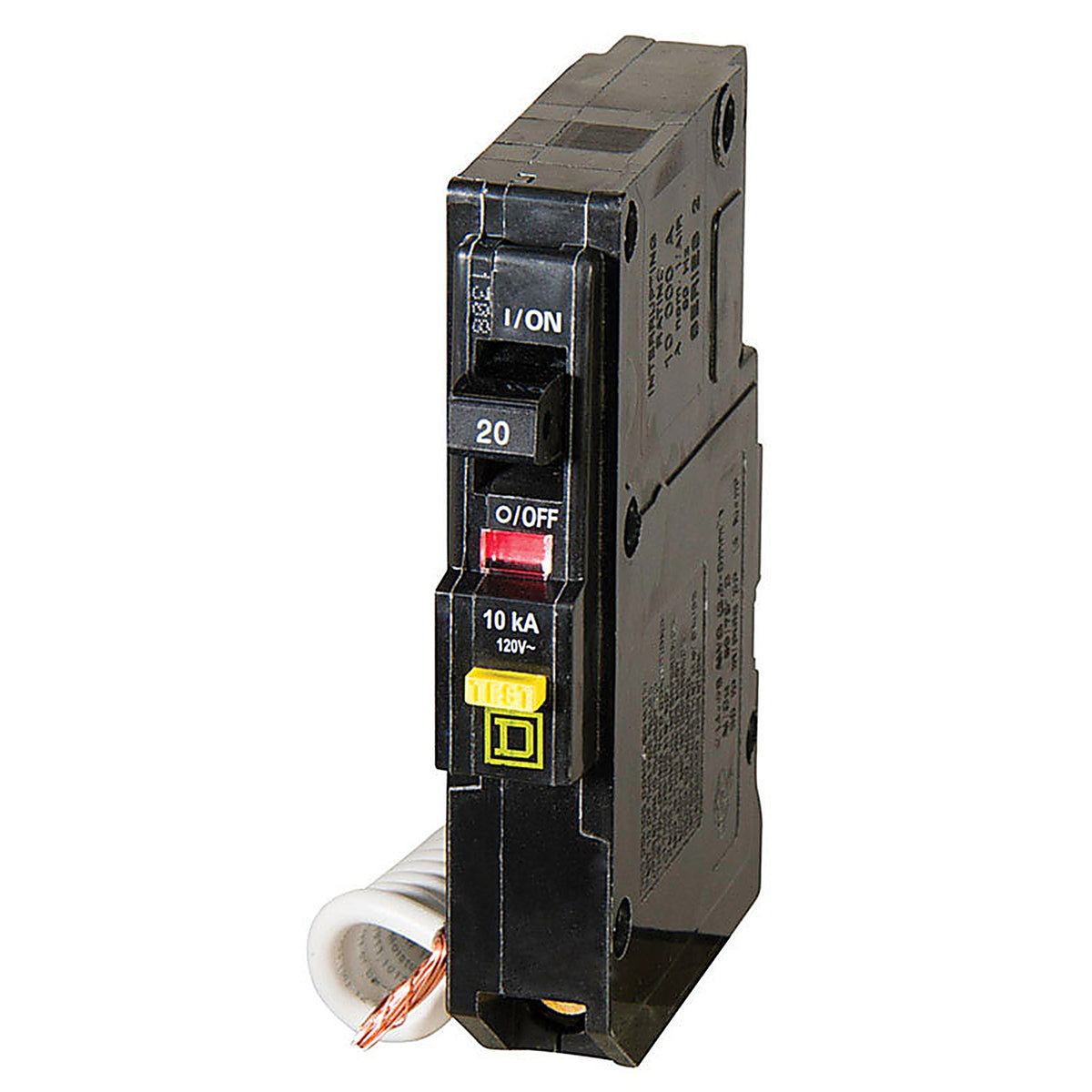 Square D - QO120GFICP - QO 20 amps Plug In Single Pole Circuit Breaker