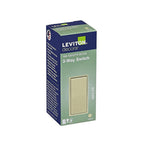 Leviton - 05603-2IS - 15 amps Three Pole Rocker AC Quiet Switch Ivory - 1/Pack