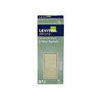 Leviton - 05603-2IS - 15 amps Three Pole Rocker AC Quiet Switch Ivory - 1/Pack