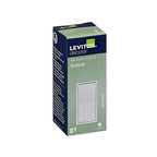 Leviton - 05601-2WS - 15 amps Single Pole Rocker AC Quiet Switch White - 1/Pack