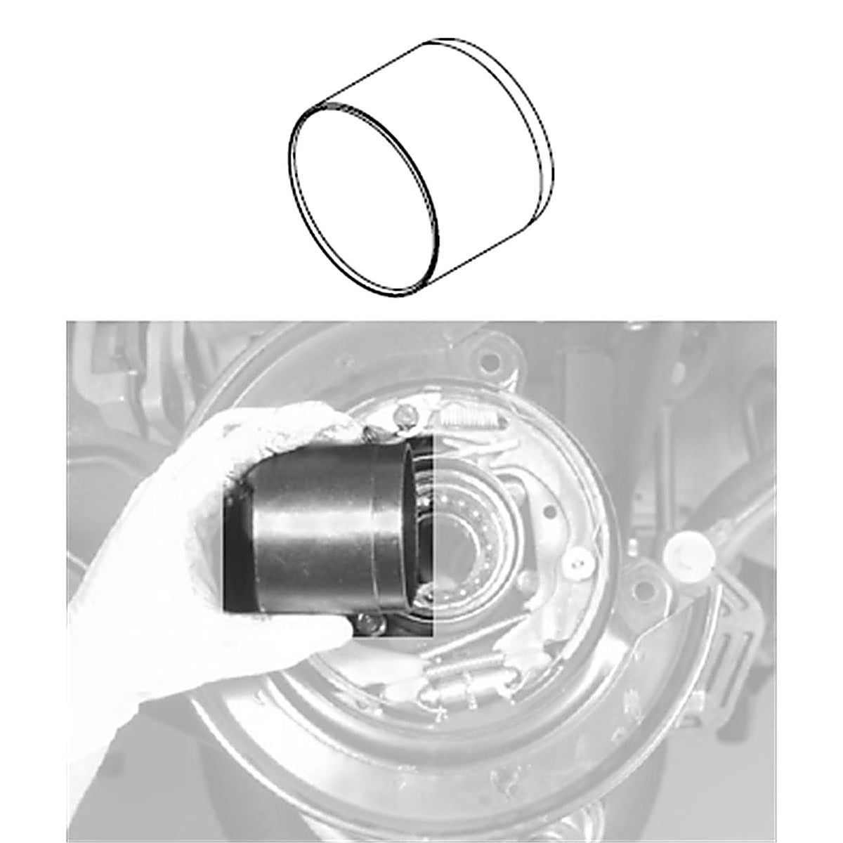 OTC - 311883 - Small Tube For Bearing Replacement- Subaru