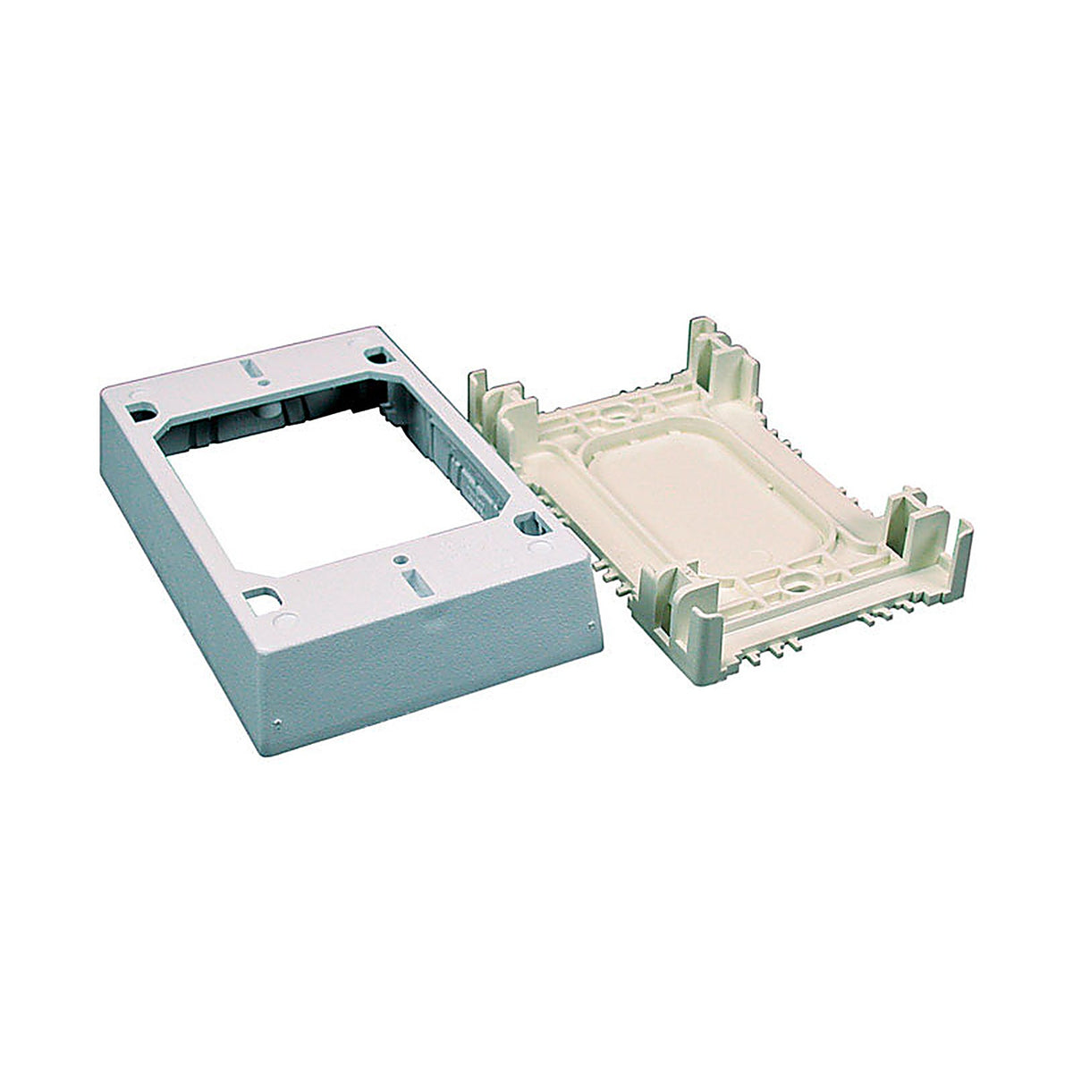 Legrand - NMW35 - Wiremold 4.75 in. Rectangle PVC 1 gang Outlet Box White