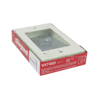 Legrand - V5748S - Rectangle Steel 1 gang Outlet Box Ivory