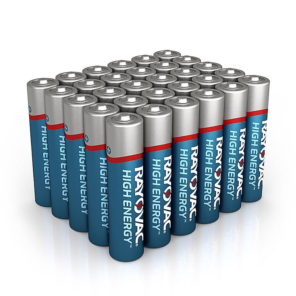 Rayovac - 824-30PPTK - High Energy AAA Alkaline Batteries 30 pk Clamshell