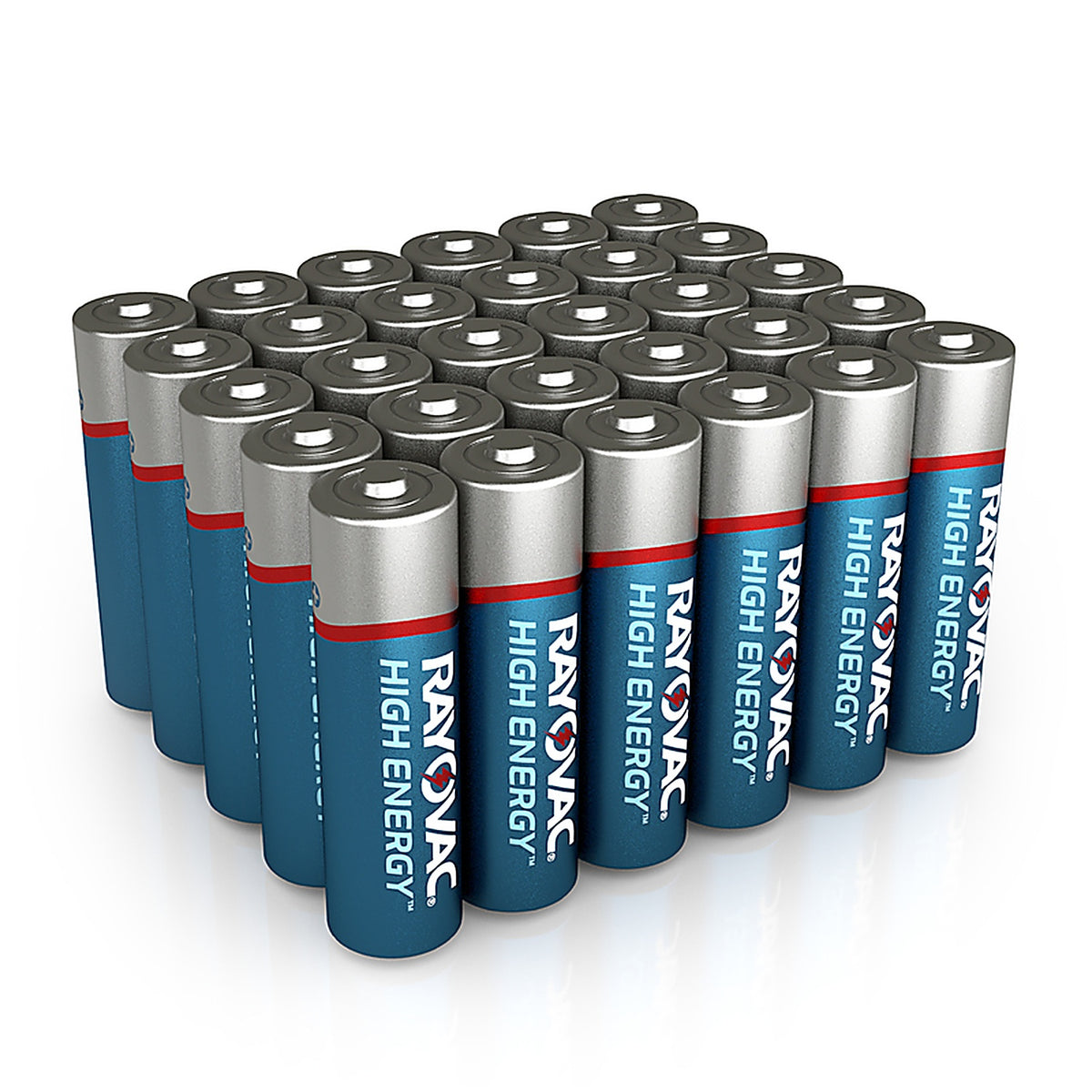 Rayovac - 815-30PPTK - High Energy AA Alkaline Batteries 30 pk Clamshell