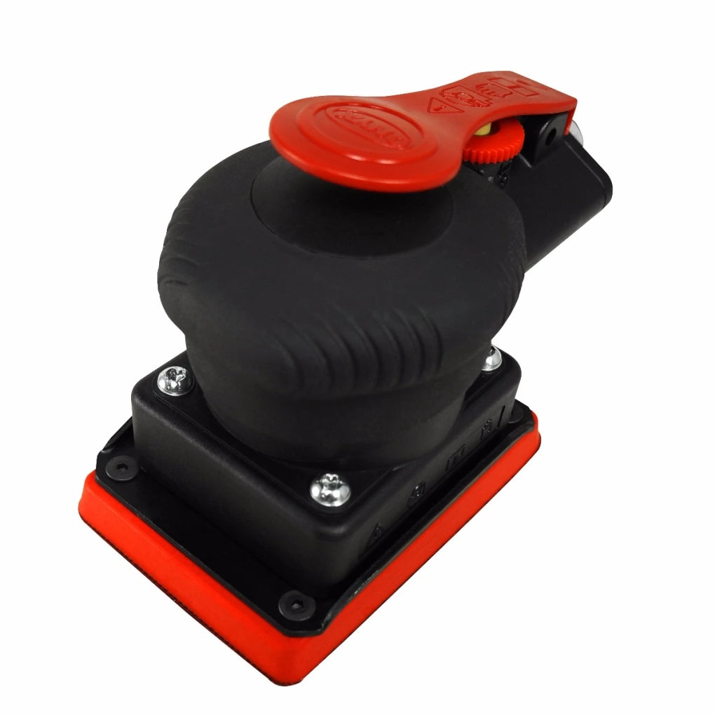 Astro Pneumatic|314|ONYX Jitterbug Random Orbital Sander, 3 x 4 in, 12000 rpm, 19 cfm, Palm Handle