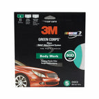 3M - 31549 - Stikit Green Corps Disc, 8 in, 80 grit