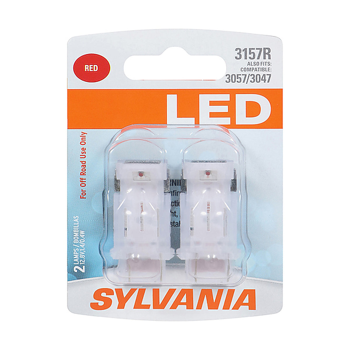 Sylvania - 3157RSLBP2 - 3157r Red Style LED Mini Bulb, 2 Pack