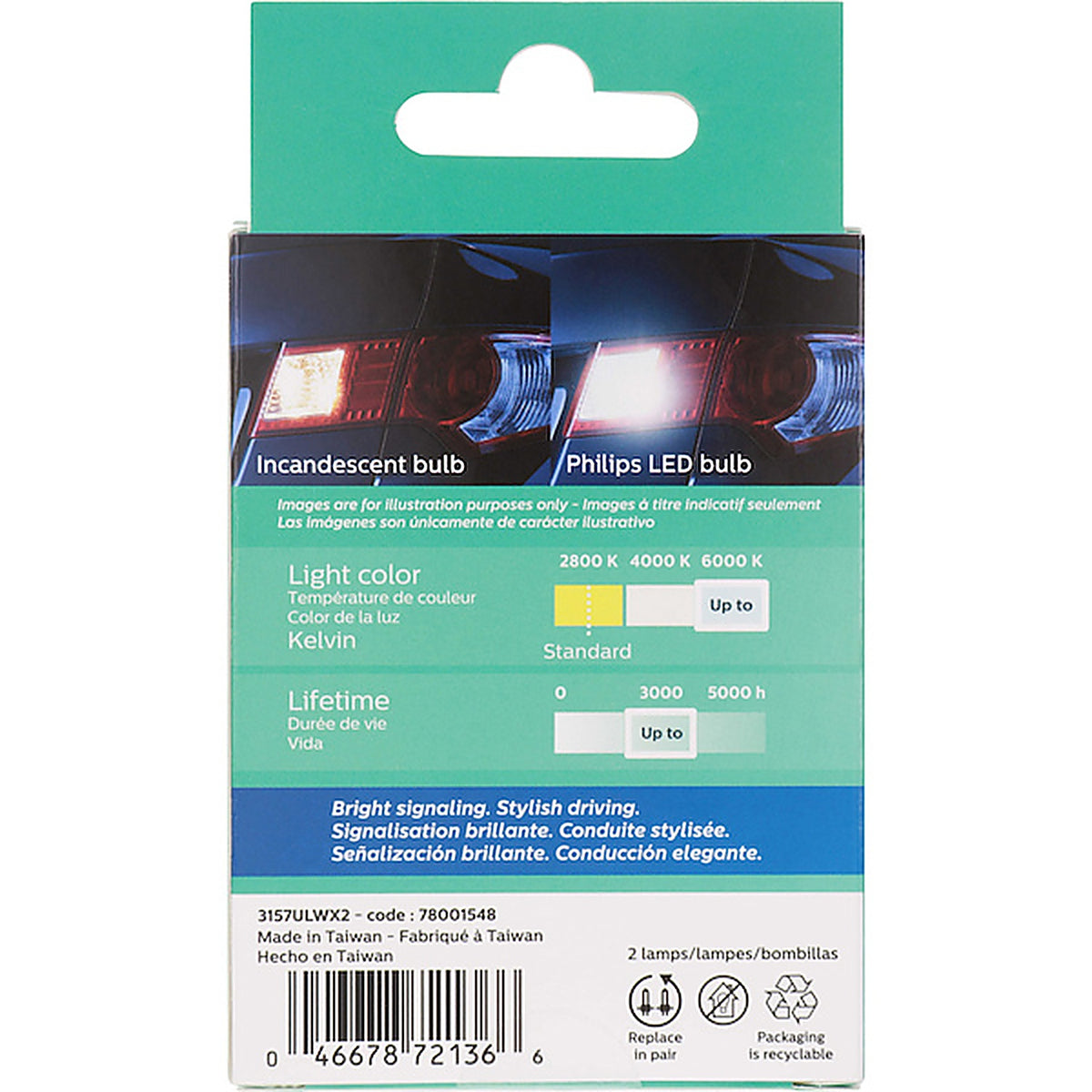 Lumileds - 3157WLED - Philips Ultinon LED