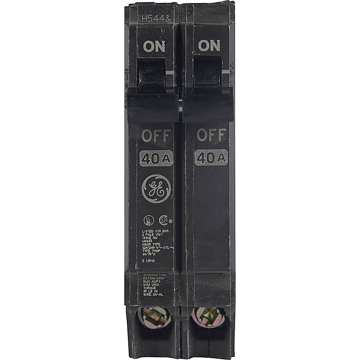 GE - THQP240 - Q-Line 40 amps Standard 2-Pole Circuit Breaker