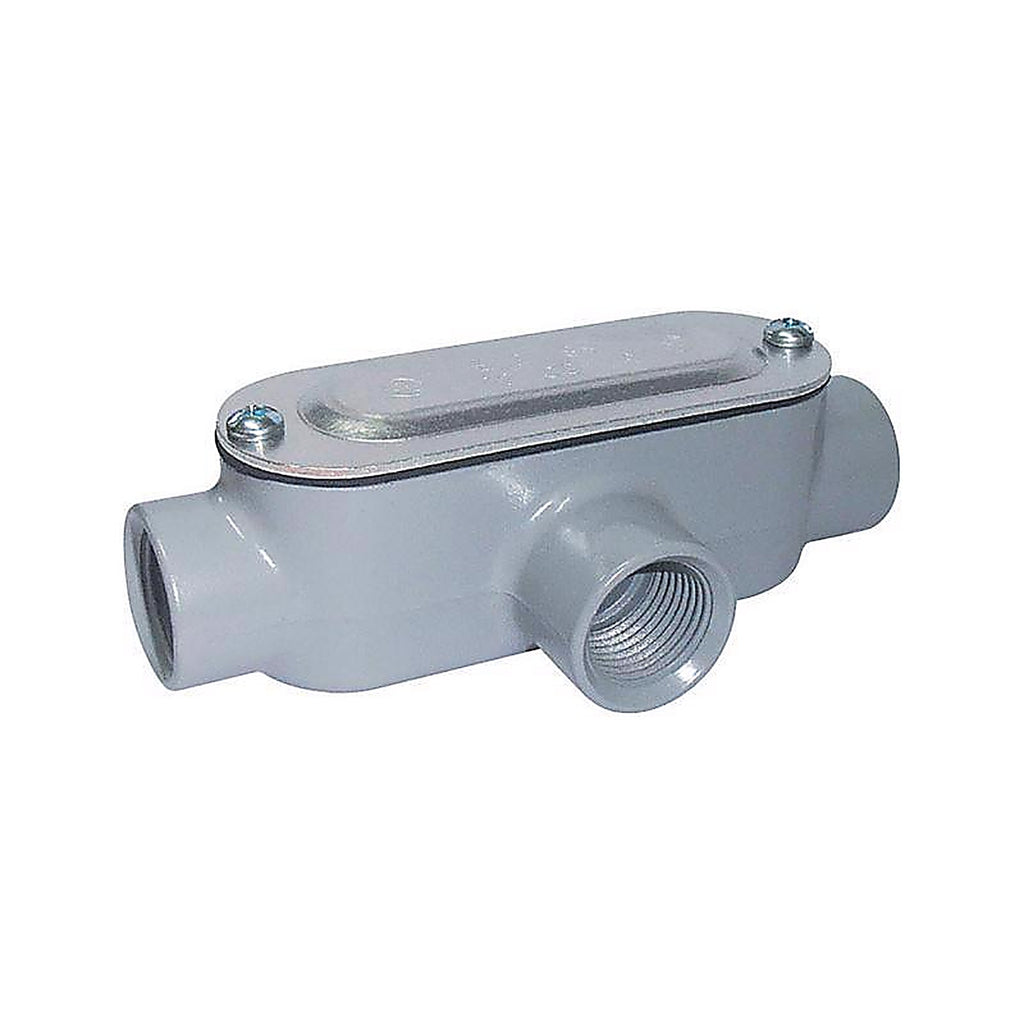 Sigma Electric - 02-55643T - ProConnex 1 in. Dia. Die-Cast Aluminum Conduit Body For Rigid - 1/Pack